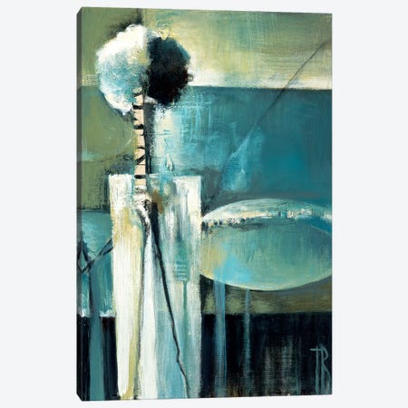 Blue Modern II Canvas Print #TBU41} by Terri Burris Art Print