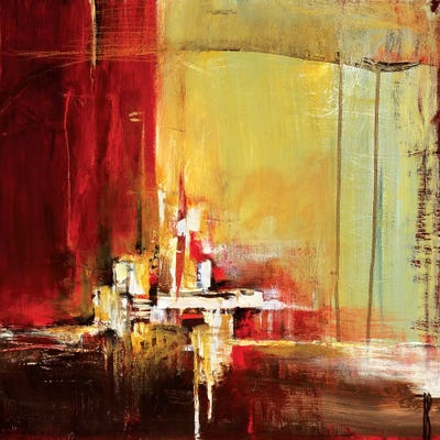 City with Color I by Terri Burris framed wall art