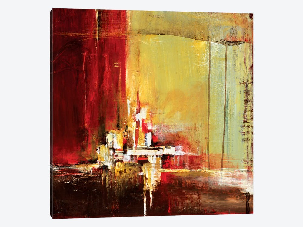 City with Color I by Terri Burris 1-piece Canvas Print