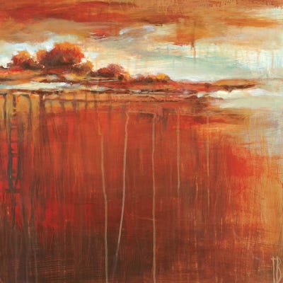 Clearing to Blue I by Terri Burris framed wall art