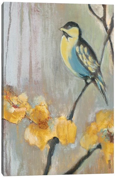Bluebird II Canvas Art Print - Terri Burris