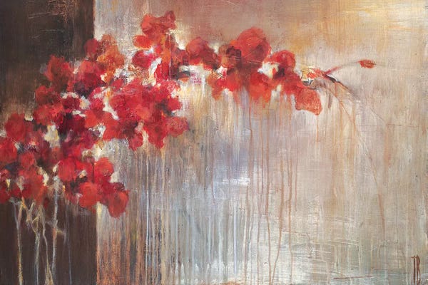 Terri Burris: Crimson Flora by Terri Burris