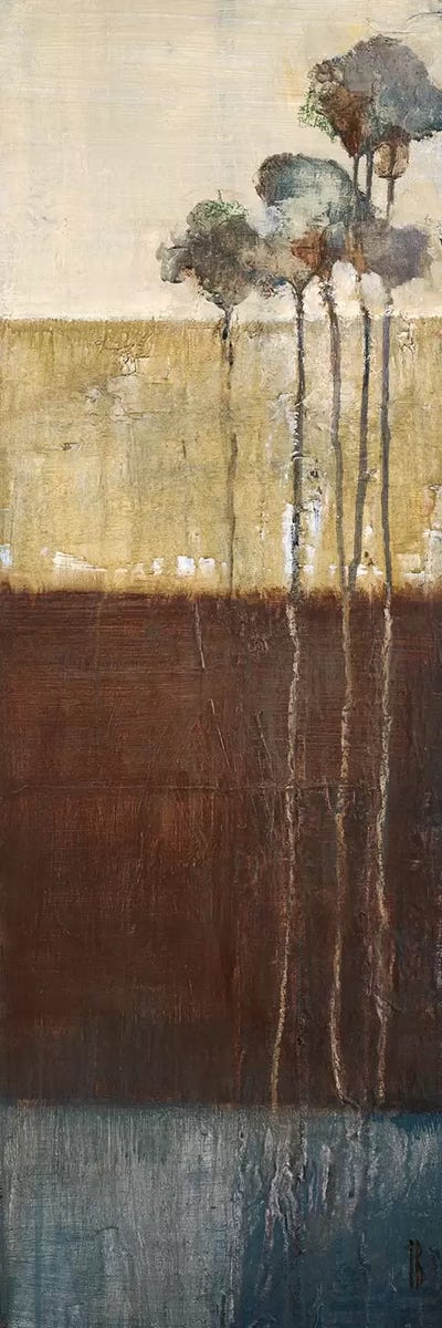 Palisade Palms I by Terri Burris multi panel art
