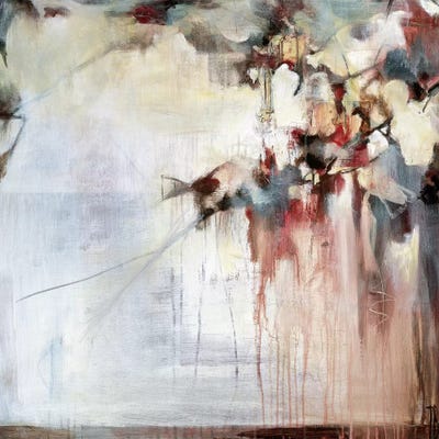 Disappearing Flowers by Terri Burris framed wall art