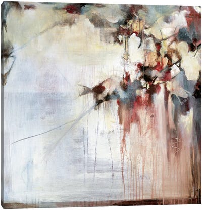 Disappearing Flowers Canvas Art Print - Terri Burris