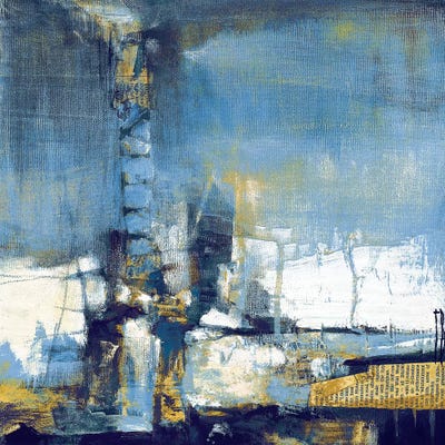 Industrial Revolution II V1 by Terri Burris framed wall art