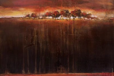 Orchard Glow by Terri Burris framed wall art