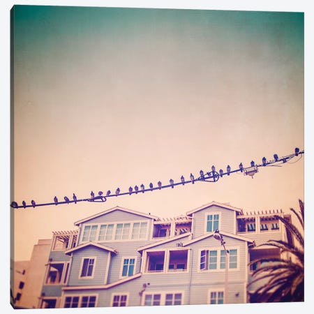 Birds On A Wire Canvas Art by Dean Crouser | iCanvas