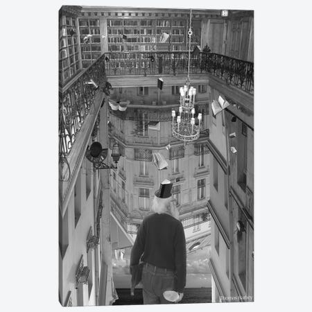 The Mind Reader Canvas Print #TBY26} by Thomas Barbey Canvas Wall Art