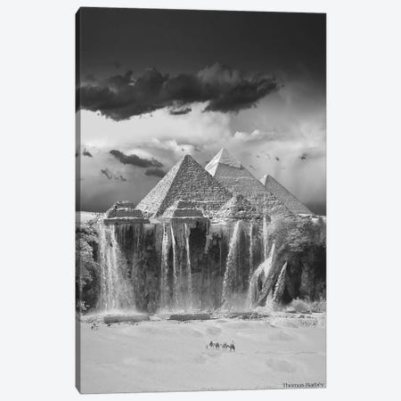 Camel Wash Station Canvas Print #TBY5} by Thomas Barbey Canvas Art