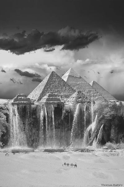 Pyramids: Camel Wash Station by Thomas Barbey