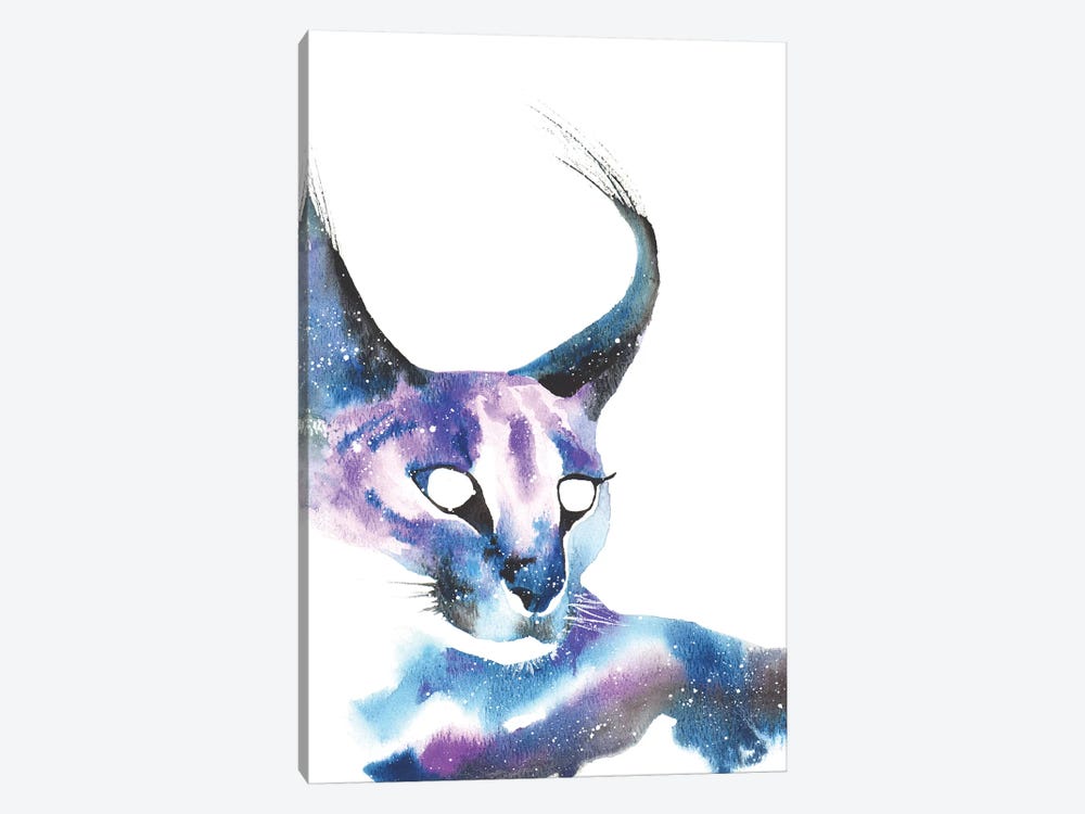 Cosmic Caracal Cat by Tanya Casteel 1-piece Canvas Art
