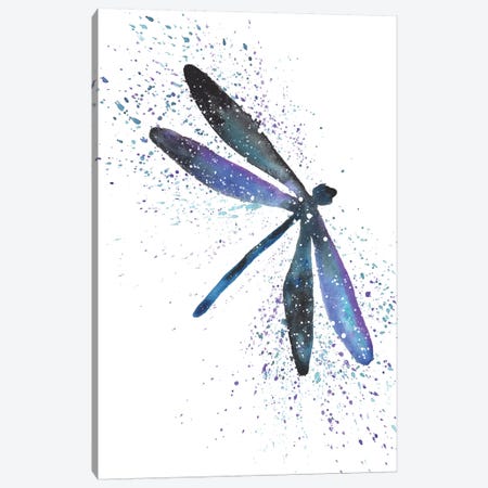 Cosmic Dragonfly Canvas Print #TCA24} by Tanya Casteel Canvas Print
