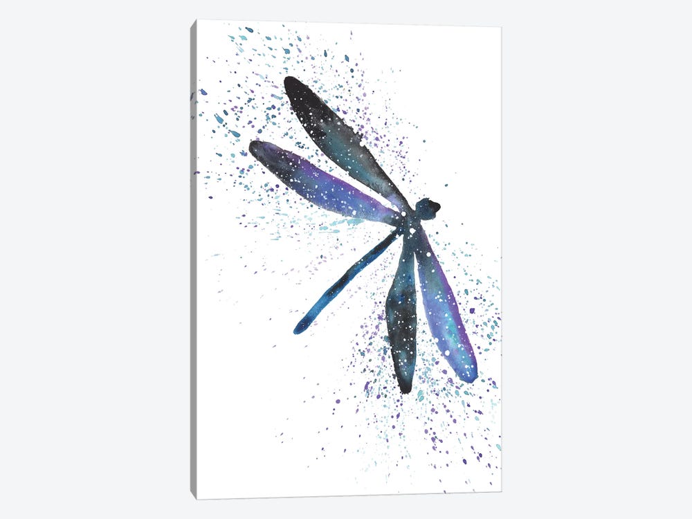 Cosmic Dragonfly by Tanya Casteel 1-piece Canvas Print