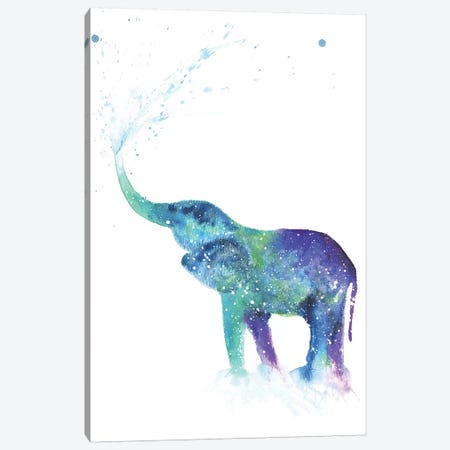 Cosmic Elephant I Canvas Print #TCA26} by Tanya Casteel Canvas Print