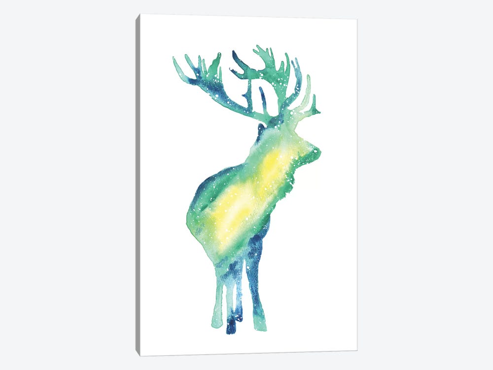 Cosmic Elk by Tanya Casteel 1-piece Canvas Print