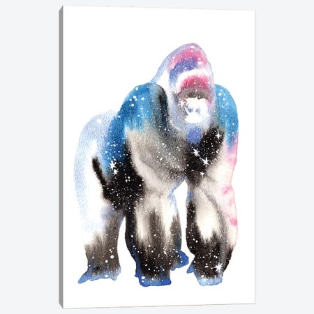 Cosmic Gorilla Canvas Print #TCA34} by Tanya Casteel Canvas Artwork