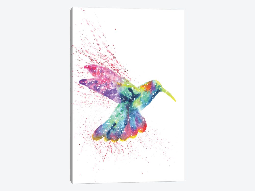 Cosmic Hummingbird II 1-piece Art Print
