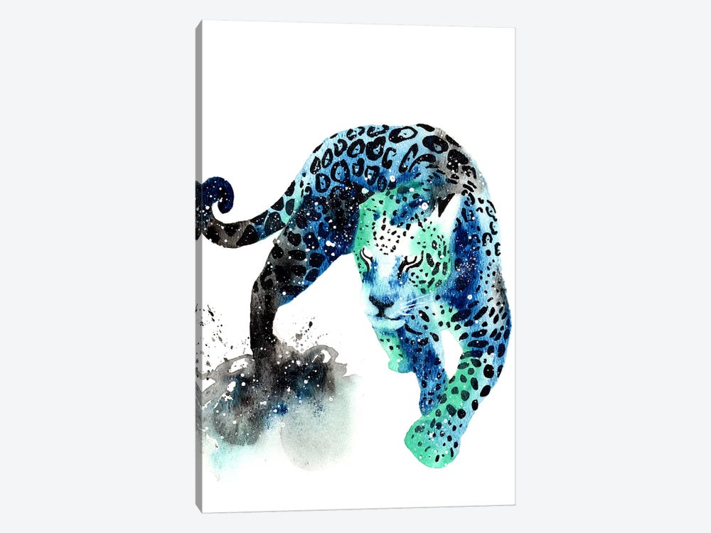 Cosmic Jaguar by Tanya Casteel 1-piece Canvas Print