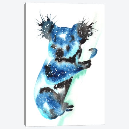 Cosmic Koala Canvas Print #TCA44} by Tanya Casteel Art Print