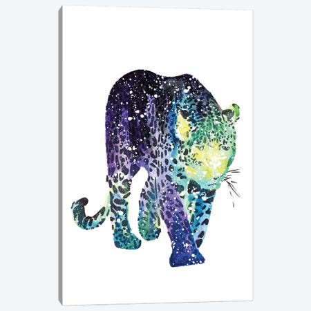 Cosmic Leopard Canvas Print #TCA45} by Tanya Casteel Canvas Print
