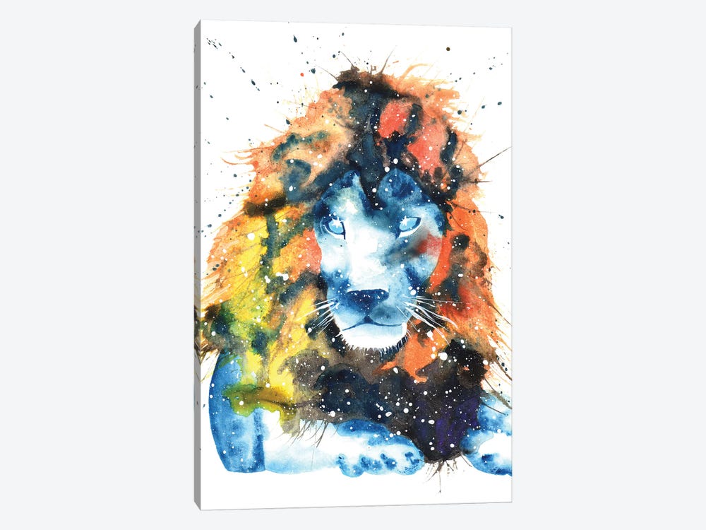 Cosmic Lion by Tanya Casteel 1-piece Art Print