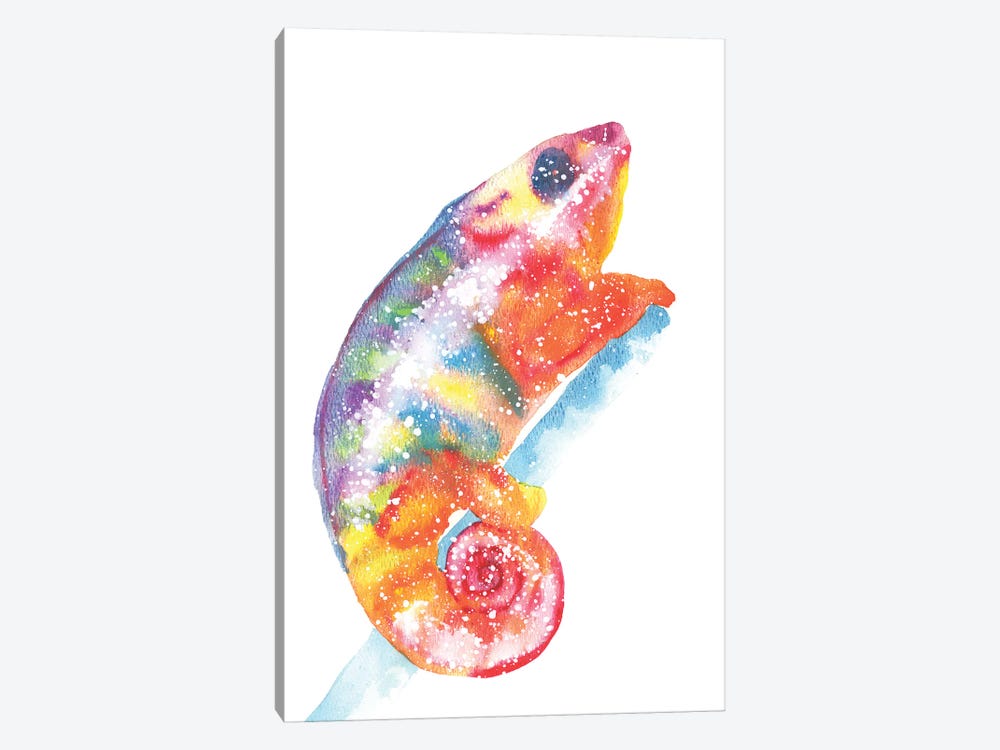 Cosmic Lizard by Tanya Casteel 1-piece Canvas Print