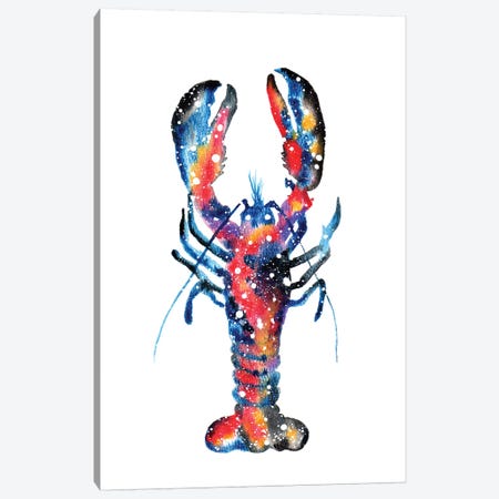 Cosmic Lobster Canvas Print #TCA49} by Tanya Casteel Canvas Wall Art