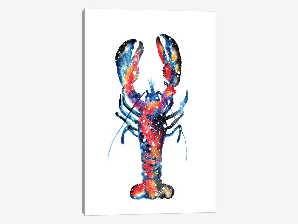 Cosmic Lobster by Tanya Casteel 1-piece Canvas Artwork
