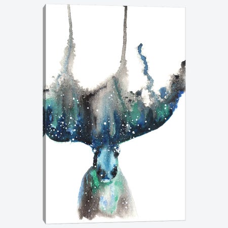 Cosmic Moose Canvas Print #TCA54} by Tanya Casteel Canvas Artwork