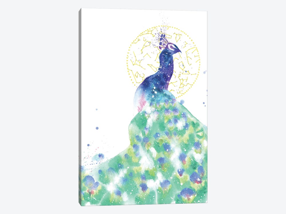 Cosmic Peacock by Tanya Casteel 1-piece Canvas Artwork