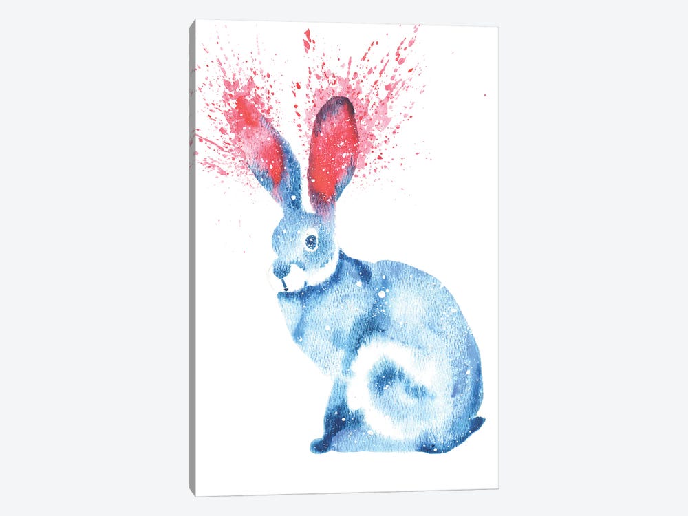 Cosmic Rabbit by Tanya Casteel 1-piece Canvas Art Print