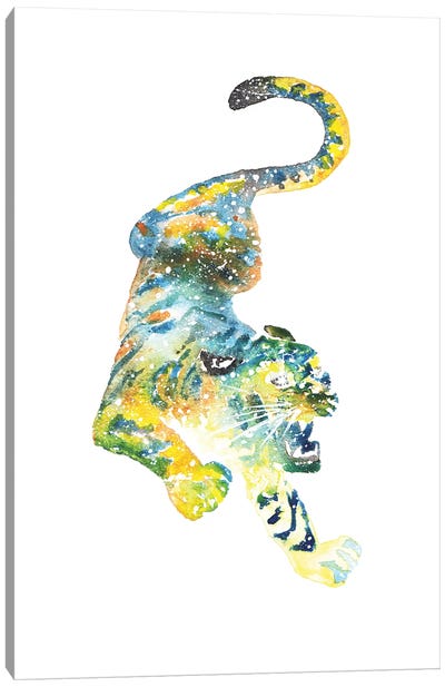 Cosmic Tiger Canvas Art Print - Tanya Casteel