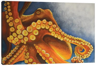 Octopus Canvas Art Print - Tanya Casteel