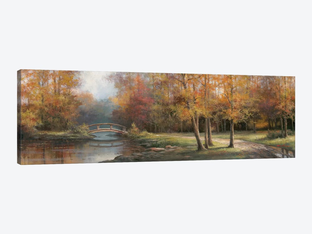 Along the River II by T.C. Chiu 1-piece Canvas Artwork