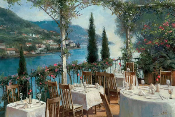 T.C. Chiu: Amalfi Terrace by T.C. Chiu