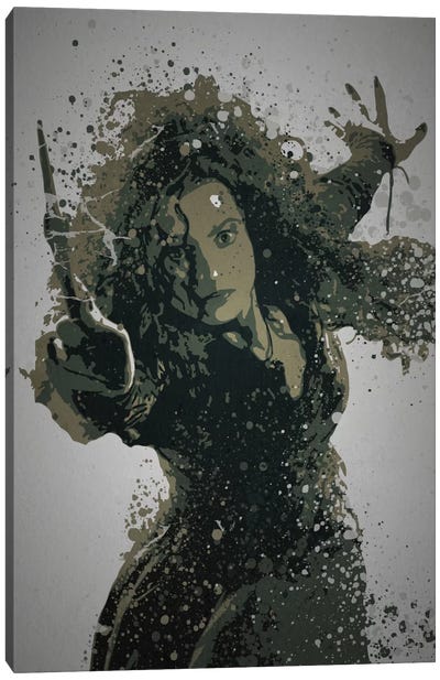 Death Eater Canvas Art Print - Bellatrix Lestrange