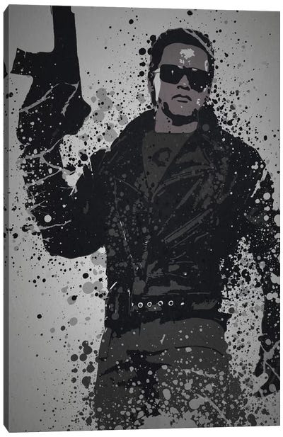 I'll Be Back Canvas Art Print - The Terminator