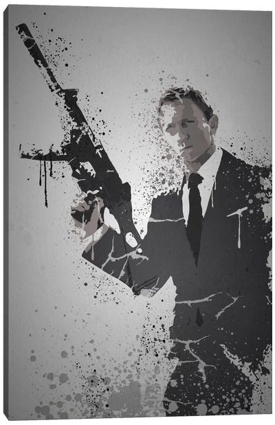 Licence To Kill Canvas Art Print - Best Selling TV & Film