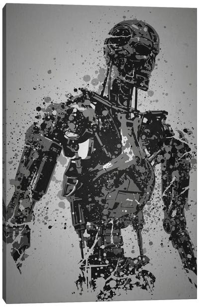 Machine Canvas Art Print - The Terminator
