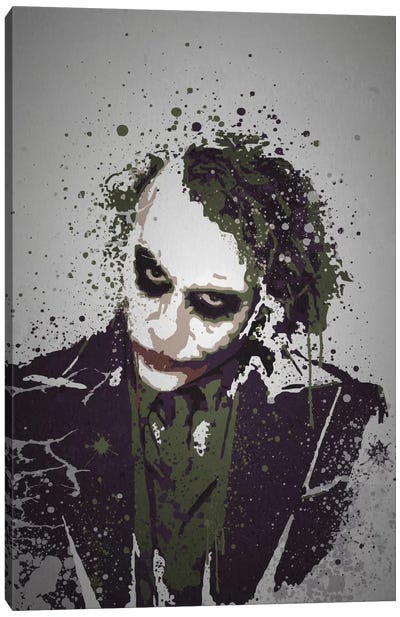 Smile Canvas Art Print - The Joker