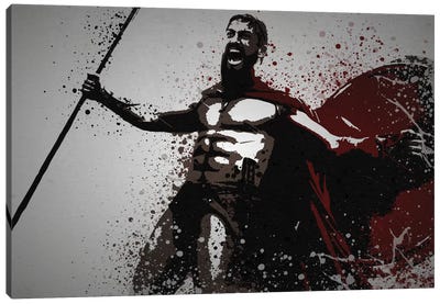 This Is Sparta! Canvas Art Print - Action & Adventure Movie Art