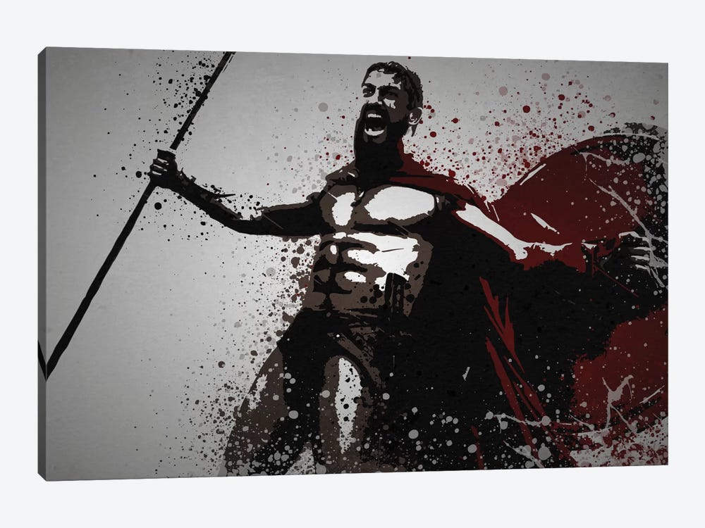This Is Sparta! by TM Creative Design 1-piece Canvas Art Print