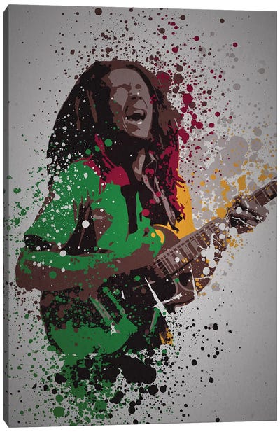Bob Marley Canvas Art Print - TM Creative Design