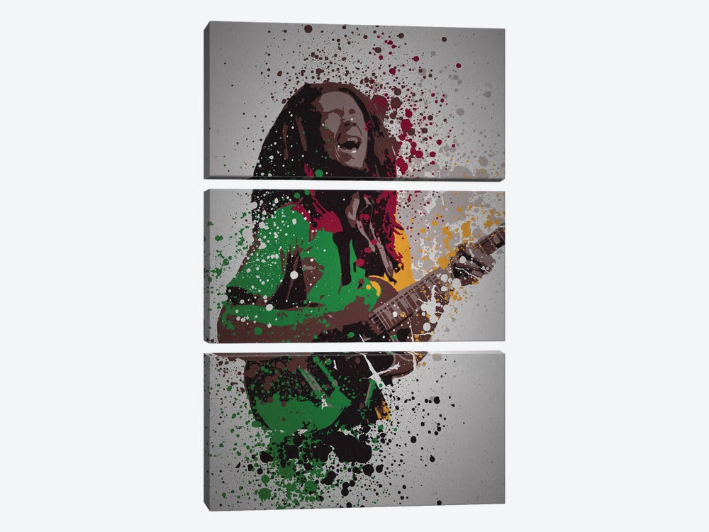 Bob Marley by TM Creative Design 3-piece Canvas Art Print