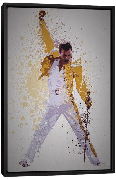 Freddie Mercury Canvas Art Print - Music Art