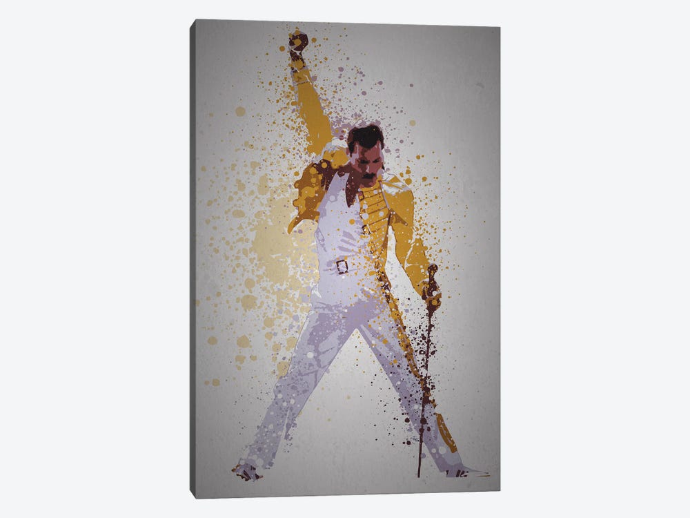 Freddie Mercury by TM Creative Design 1-piece Canvas Wall Art
