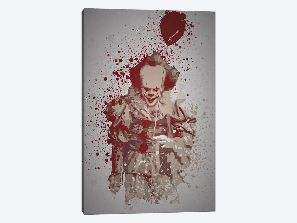 Pennywise by TM Creative Design 1-piece Canvas Art Print
