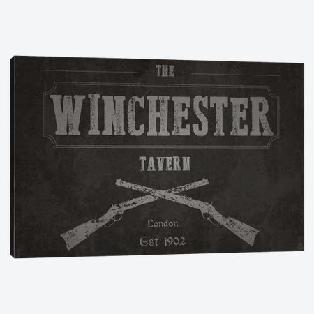 The Winchester Tavern (Shaun Of The Dead) Canvas Print #TCD75} by TM Creative Design Art Print
