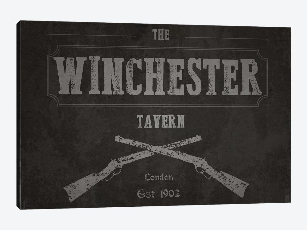 The Winchester Tavern (Shaun Of The Dead) by TM Creative Design 1-piece Canvas Art Print
